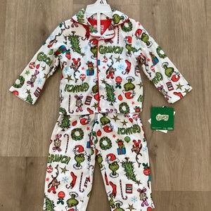 NWT HOW THE GRINCH STOLE CHRISTMAS PAJAMAS SET BOYS OR GIRLS VARIOUS SIZES